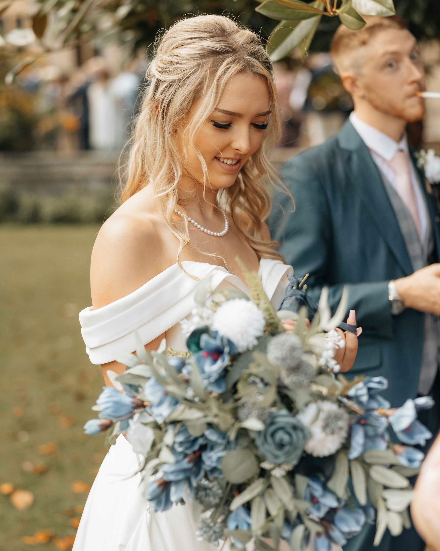 A man and a woman standing next to each other